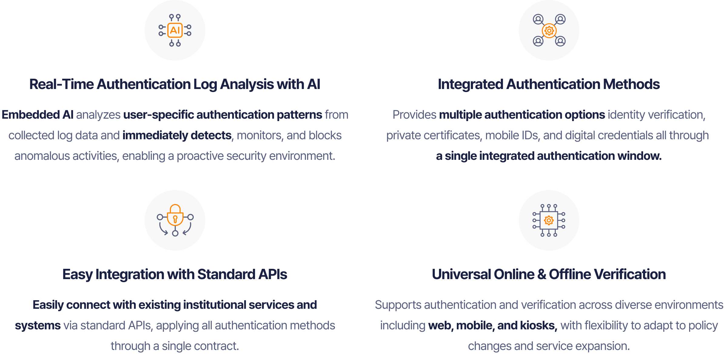 Key features of the OmniOne CX platform